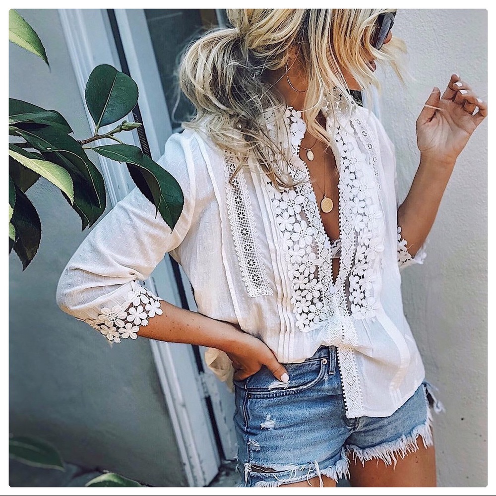 POL Authentic “Infamous” Lace Top - Picture 4 of 15